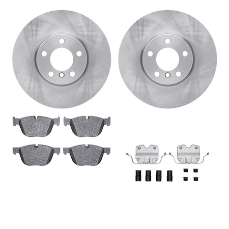 6512-31684, Rotors With 5000 Advanced Brake Pads Includes Hardware